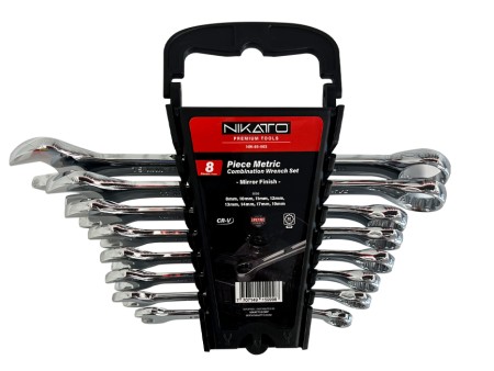 Metric Combination Wrench Set (8 pcs)