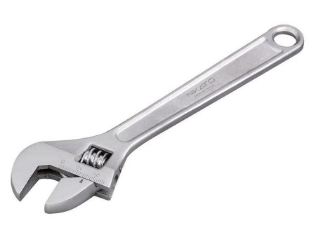 Chromed Adjustable Wrench