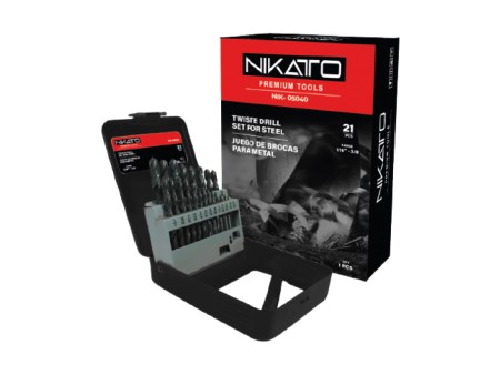Cobalt Steel Twist Drill Set 13/21 pcs