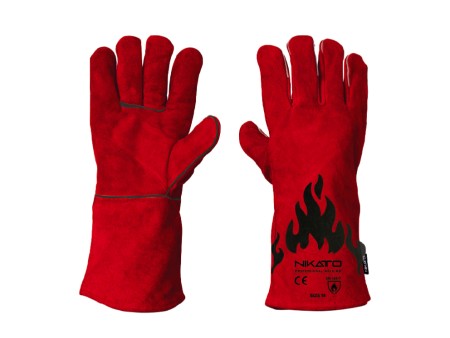 Welder Gloves Red