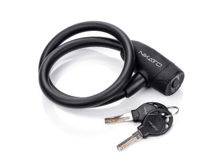 CANDADO DE CABLE CON LLAVE