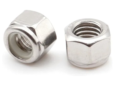 Hex Nylon Lock Nuts S/S A2