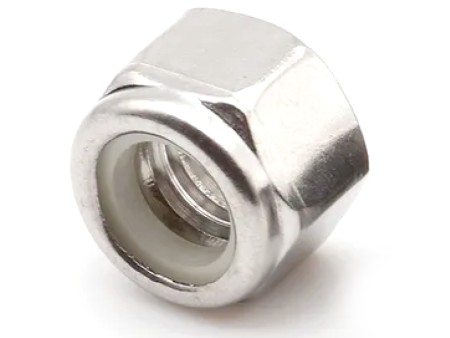 5/16-18 HEX NYLON LOCK NUTS S/S A3