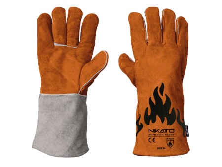 Welder Gloves Orange/Black
