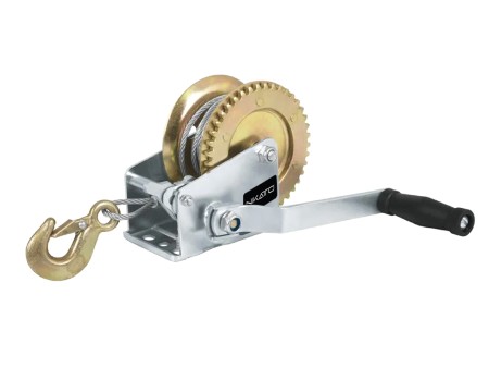 Malacate de manivela cable
