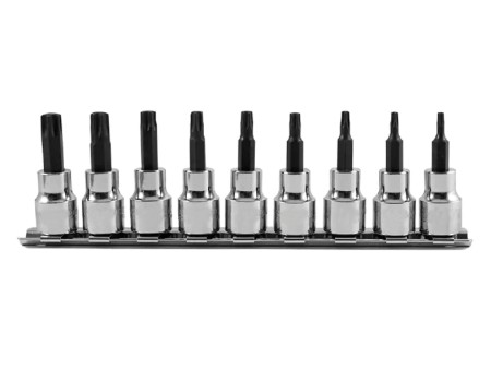 Bit Sockets in Set (9 pcs)
